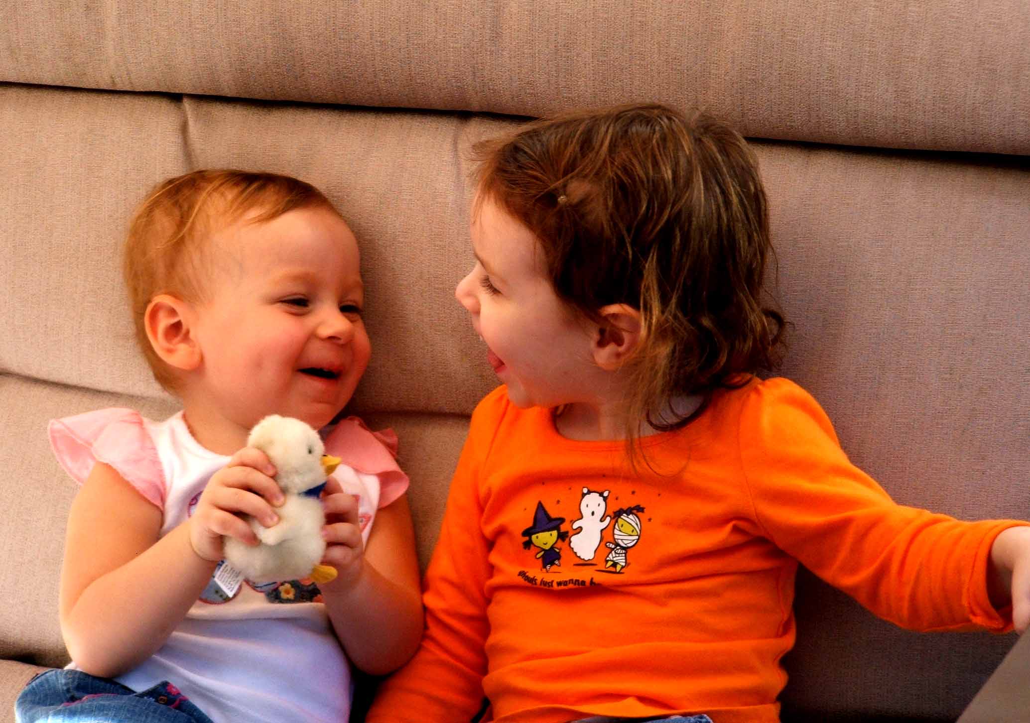 Ella & Audrey October, 2007
