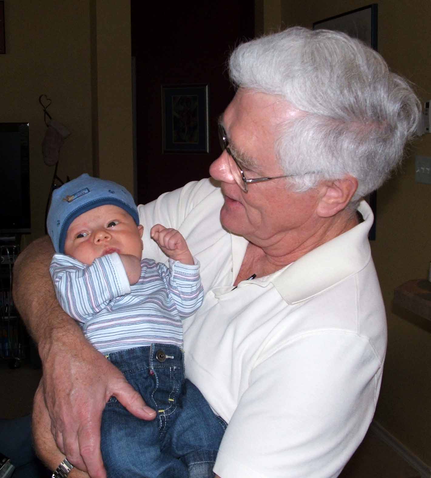 Jesse & Grampa December, 2007