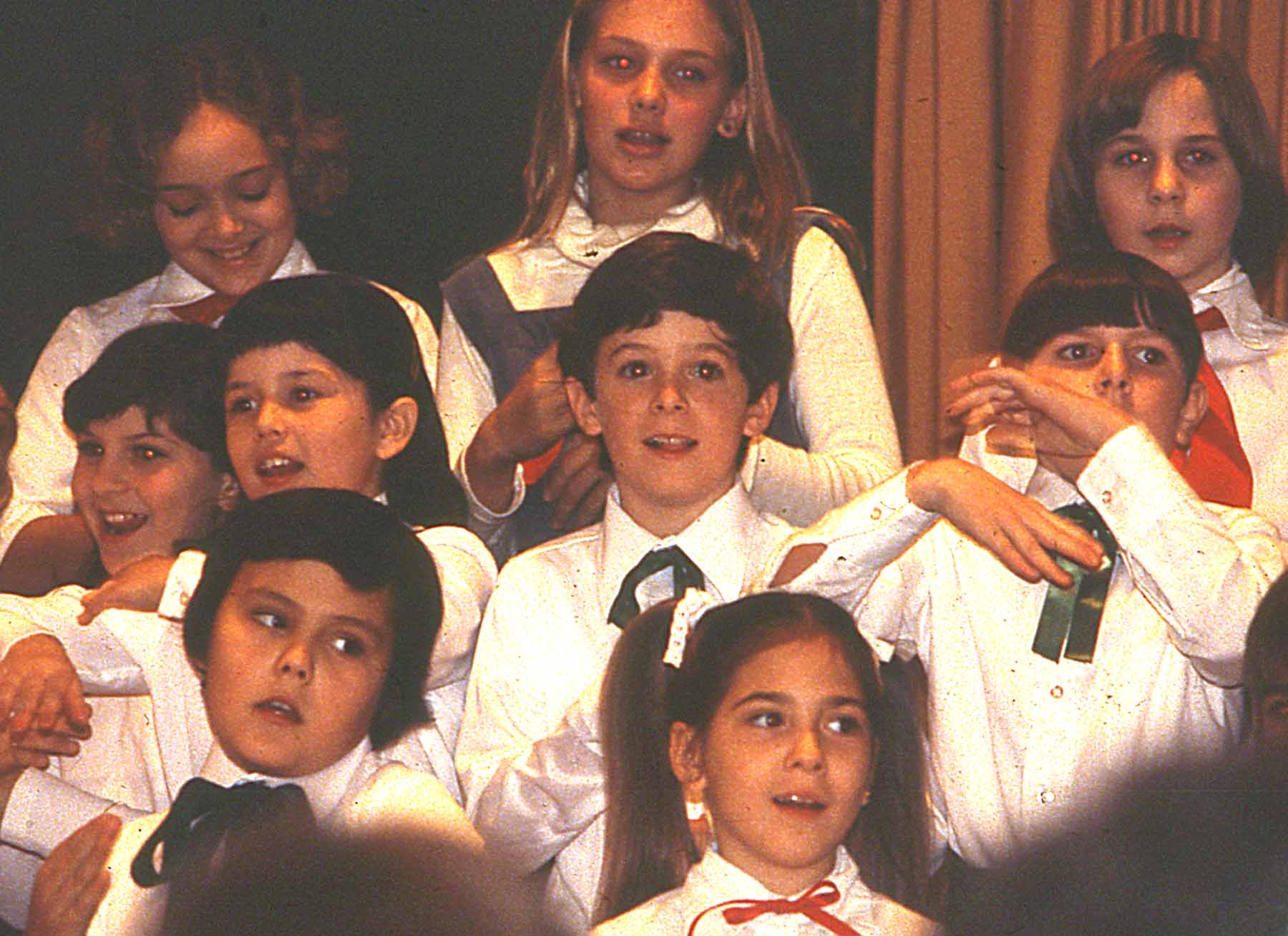 Patrick in the choir